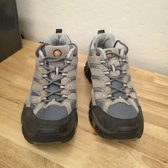 Merrell Moab Vent Hiking Outdoor Shoe, Women's 10. 5 Grey Blue - Picture 2 of 9